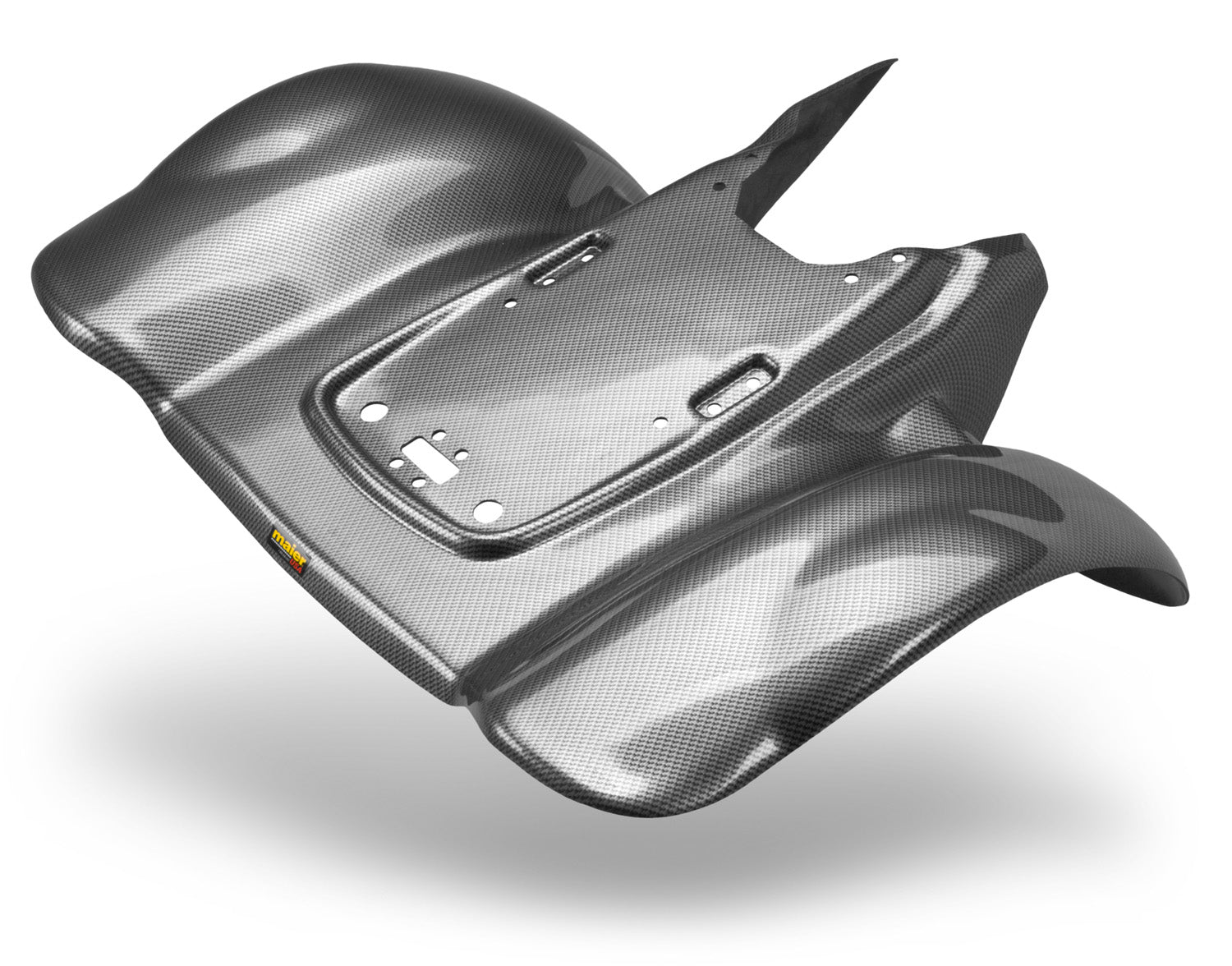 OEM Honda Black Front Fender Hood Cover For TRX250EX, TRX250X ATV (2006-2019) - Part #61350-HN6-A40ZA
