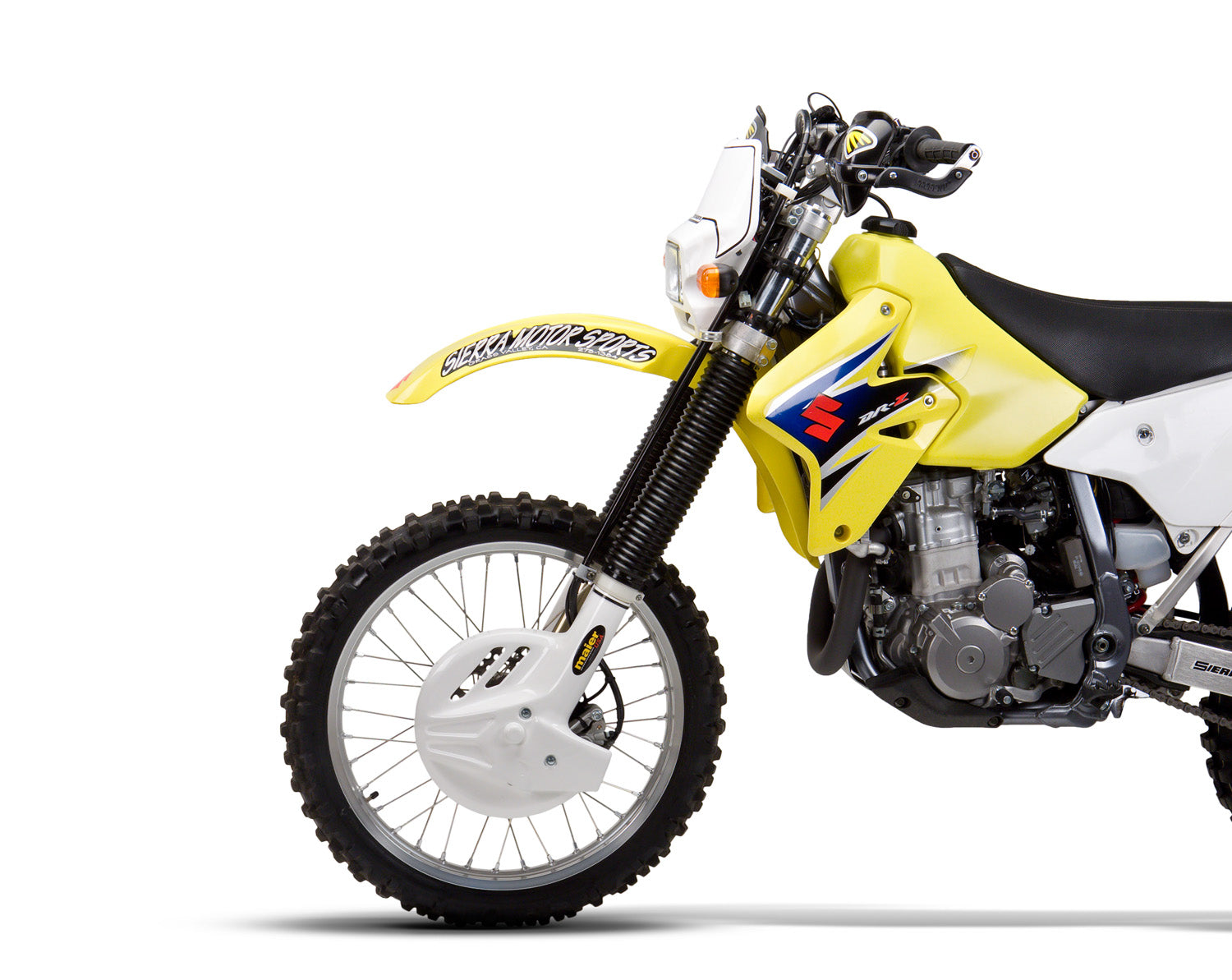 Maier USA 59674: Suzuki DRZ400E / DRZ400S Fork & Disc Covers
